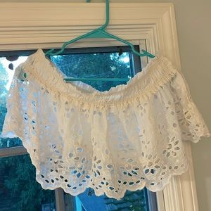 Free People strapless top